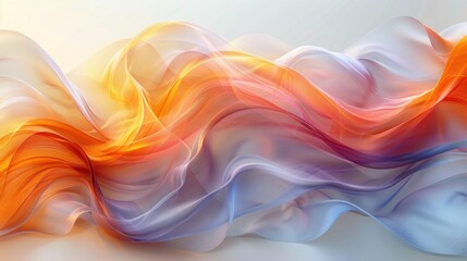 Obraz premium Shiny wave modern motion template - color curve stripes and lines in motion concept and with light and shadow effects. Presentation banner and business card message design template