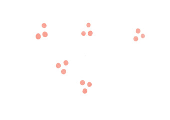 three colored dots on the heel