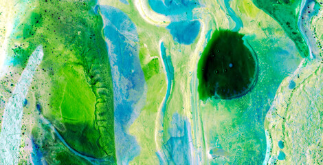 Seamless Artistic Design Featuring Light and Liquid Colors