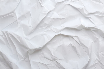 Obraz premium Processed collage of crumpled white paper sheet texture. Background for banner, backdrop or texture
