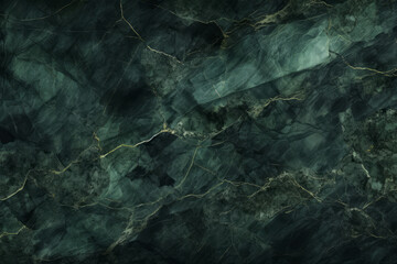 Obraz premium Processed collage of luxurious dark green glossy marble texture. Background for banner