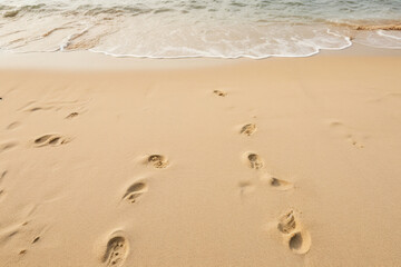 Processed collage of sea shore sands surface texture. Background for banner, backdrop or texture