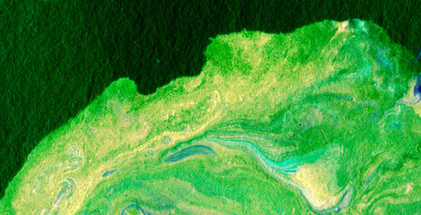 A Grunge Texture Design with Seamless Artistic Elements