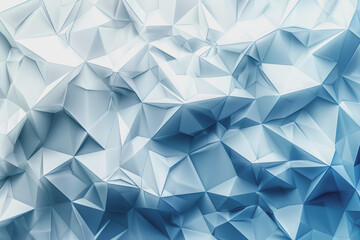 Obraz premium White and vibrant blue gradient color background, geometric.