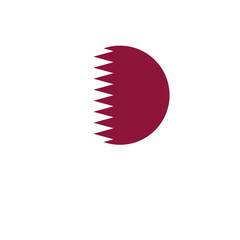 Qatar flag location icon