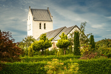 The church of Staby in Denmark