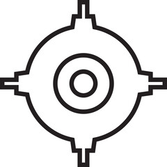 Gear Line Icon