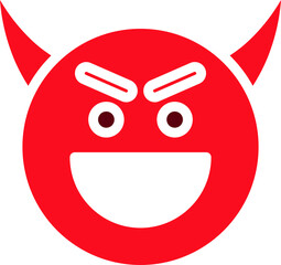 Angry Devil Emoticon
