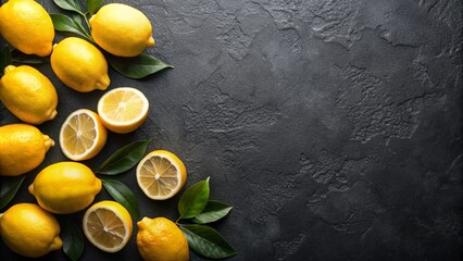 lemon on the table