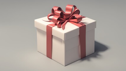 gift box with ribbon