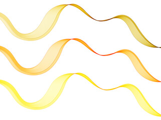 set of abstract waves. Vector graphics. layout for advertising. presentation template. Eps 10
