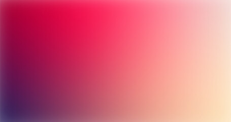 Abstract grainy background glowing red blurred color flow banner poster cover design, noise texture effect. Eps 10