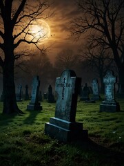 Repeat of spooky graveyard.