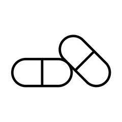 Vitamins line icon