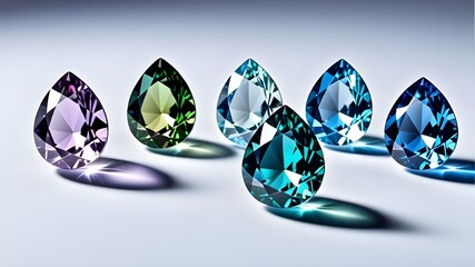 Fototapeta premium teardrop gem