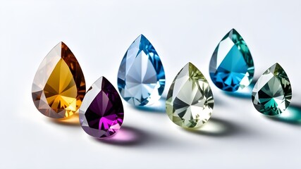 Fototapeta premium teardrop gem