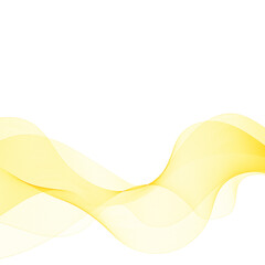 Abstract vector wave. background for presentation. advertising banner. Yellow wave. Eps 10