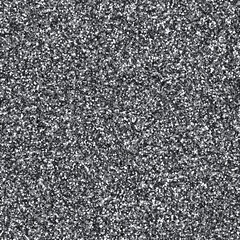 Silver frame with glitter isolated on black background. Raster version. Eps 10