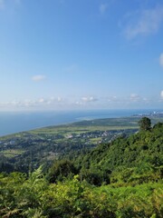 view from the top of the mountain