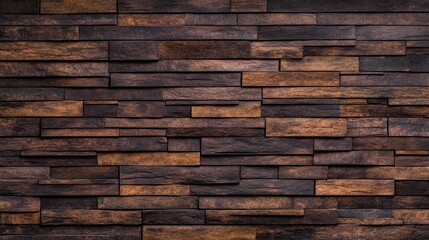 This close-up view highlights a modern stone cladding wall featuring a mix of black and brown tones, perfect for enhancing interior design aesthetics in contemporary spaces