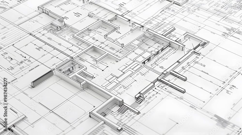 Aufkleber visualization and simulation blueprint: an intricate blueprint highlighting visualization and simula