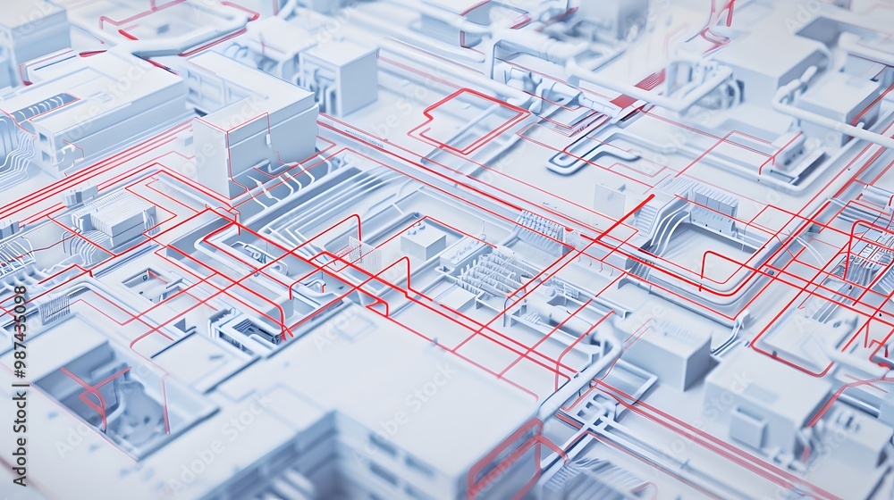 Aufkleber visualization and simulation blueprint: an intricate blueprint highlighting visualization and simula