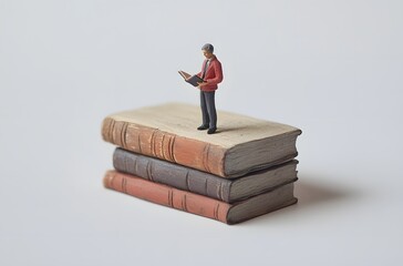 person with books