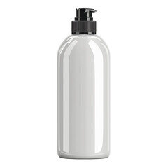 Shampoo or hair conditioner bottle mockup isolated png on a transparent background