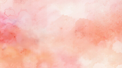 Fototapeta premium Watercolor abstract pink background with soft blush tones