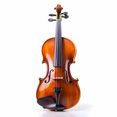 Fototapeta premium violin in white background
