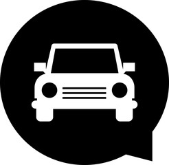 Parking icon in flat style. Car parking place vector. Traffic sign illustration. Public parking, road sign and pin marker icon isolated on transparent background. Street road sign business concept.