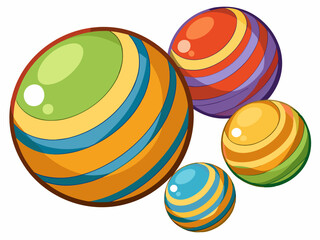 Balls stock illustration