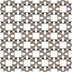 Fototapeta premium Very beautiful tiled seamless pattern. Vector illustration for print, fabric, cover, packaging, interior wall decor, blog decoration and other your projects