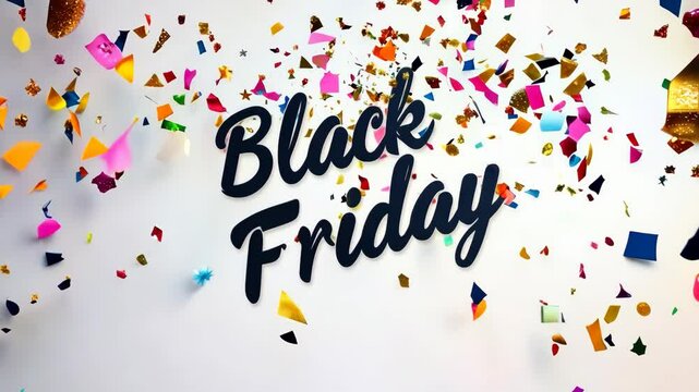 Bargain Bonanza: Black Friday showcasing incredible sales and promotions, creating a vibrant shopping experience filled with opportunities for savings and festive spirit.