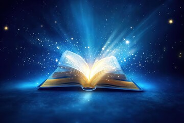 Dried pressed various leaves and flowers placed on the pages of an open old book lying on a white background
