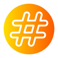 Fototapeta premium hastag