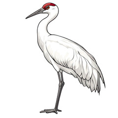 Whooping Crane transparent icon | Icon | Anime