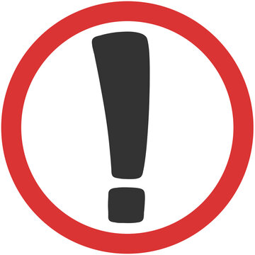 recommend clip art: exclamation mark sign
