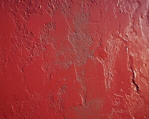 Fototapeta premium Red textured wall