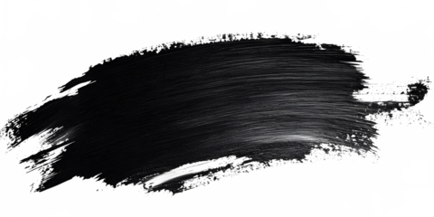 Grungy black paint brush. Paint Brush, ink brush, brush strokes, grungy paint brush. Grungy texture brush.