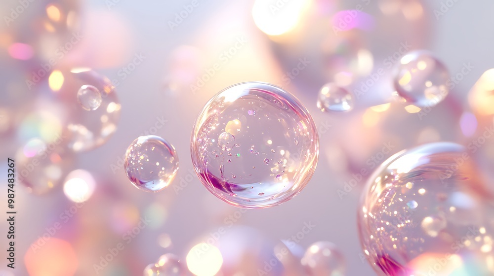Aufkleber euphoric 3d rendered icon with sparkling effects on white background - modern and clean design