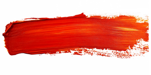 Red paint brush. Paint Brush, ink brush, brush strokes, grungy paint brush. Grungy texture brush.