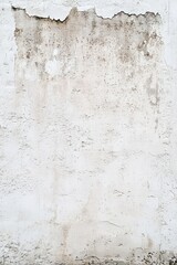Fototapeta premium Weathered white wall