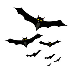 halloween decoration cartoon character. vector illustration