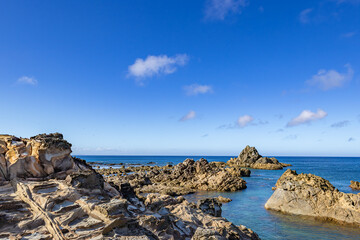 美しい海岸の風景