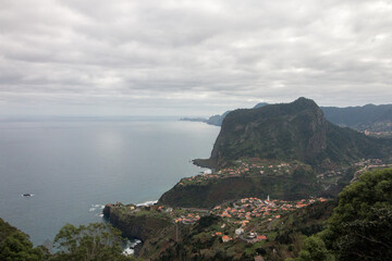 Panoramic view of the Atlantic