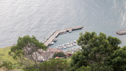 Panoramic view over the Yacht