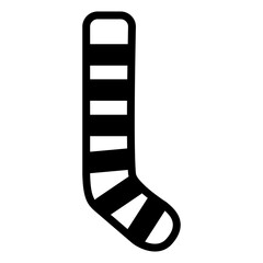 Sock of halloween icon