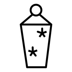 Obraz premium Parfume magic halloween icon