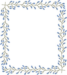 Flower Vintage Frame